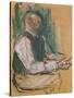 Professor Robert Wurz (1858-1919) 1901-Henri de Toulouse-Lautrec-Stretched Canvas
