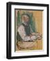 Professor Robert Wurz (1858-1919) 1901-Henri de Toulouse-Lautrec-Framed Giclee Print