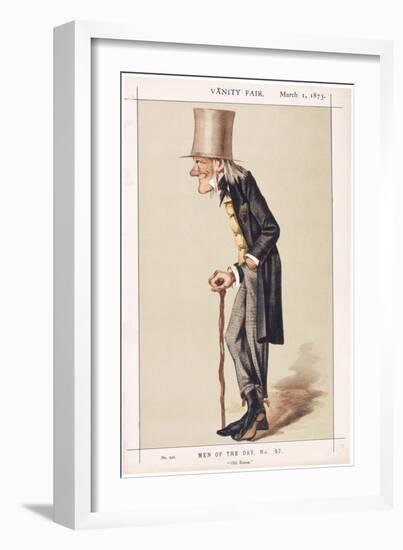 Professor Sir Richard Owen, Frs, Kcb, Naturalist, 1873-Spy-Framed Giclee Print