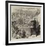 Professor Tyndall Lecturing at the Royal Institution-null-Framed Giclee Print