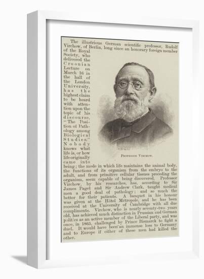 Professor Virchow-null-Framed Giclee Print