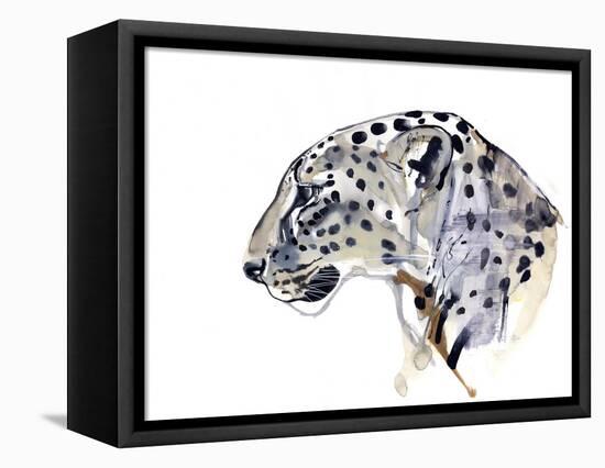 Profile (Arabian Leopard), 2008-Mark Adlington-Framed Stretched Canvas