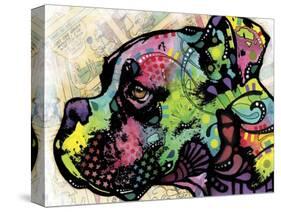 Profile Boxer Deco-Dean Russo-Stretched Canvas