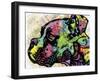 Profile Boxer Deco-Dean Russo-Framed Giclee Print