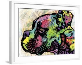 Profile Boxer Deco-Dean Russo-Framed Giclee Print