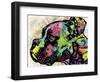 Profile Boxer Deco-Dean Russo-Framed Giclee Print