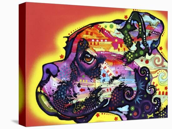 Profile Boxer-Dean Russo-Stretched Canvas