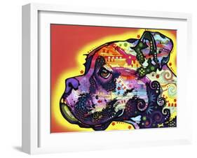 Profile Boxer-Dean Russo-Framed Giclee Print