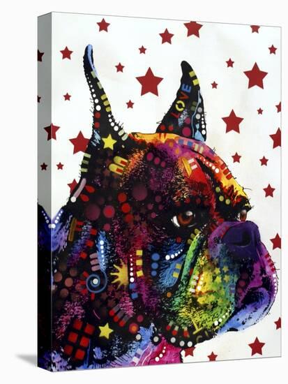 Profile Boxer-Dean Russo-Stretched Canvas