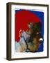 Profile Head-Graham Dean-Framed Giclee Print