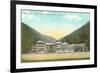 Profile House, Franconia Notch, New Hampshire-null-Framed Premium Giclee Print