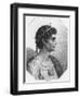 Profile Illustration of Augustus Caesar-null-Framed Giclee Print