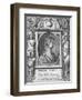 Profile Illustration of Julius Caesar-null-Framed Giclee Print