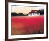 Profile in Red-Thomas Stotts-Framed Giclee Print