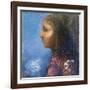 Profile: Le Drapeau-Odilon Redon-Framed Giclee Print