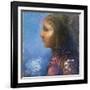 Profile: Le Drapeau-Odilon Redon-Framed Giclee Print