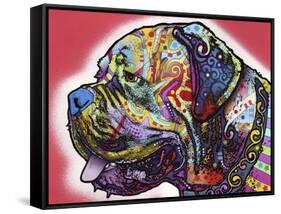 Profile Mastiff-Dean Russo-Framed Stretched Canvas