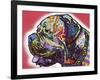 Profile Mastiff-Dean Russo-Framed Giclee Print