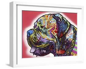 Profile Mastiff-Dean Russo-Framed Giclee Print