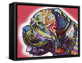 Profile Mastiff-Dean Russo-Framed Stretched Canvas