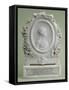 Profile Medallion of Louis Xvi in 1770 When Dolphin-null-Framed Stretched Canvas