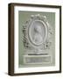 Profile Medallion of Louis Xvi in 1770 When Dolphin-null-Framed Giclee Print