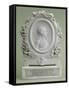 Profile Medallion of Louis Xvi in 1770 When Dolphin-null-Framed Stretched Canvas