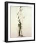 Profile of a Sculpture of a Warrior with a Helmet-Georges Seurat-Framed Giclee Print