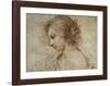 Profile of a Woman-Guercino (Giovanni Francesco Barbieri)-Framed Art Print