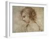 Profile of a Woman-Guercino (Giovanni Francesco Barbieri)-Framed Art Print