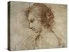 Profile of a Woman-Guercino (Giovanni Francesco Barbieri)-Stretched Canvas