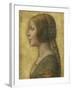 Profile of a Young Fiancee-Leonardo da Vinci-Framed Giclee Print