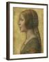 Profile of a Young Fiancee-Leonardo da Vinci-Framed Giclee Print