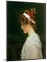 Profile of a Young Girl-Marcus Stone-Mounted Giclee Print