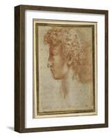 Profile of a Young Man-Parmigianino-Framed Giclee Print