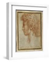 Profile of a Young Man-Parmigianino-Framed Giclee Print