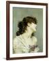 Profile of a Young Woman-Giovanni Boldini-Framed Giclee Print