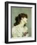 Profile of a Young Woman-Giovanni Boldini-Framed Premium Giclee Print