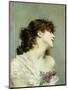 Profile of a Young Woman-Giovanni Boldini-Mounted Premium Giclee Print