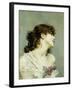 Profile of a Young Woman-Giovanni Boldini-Framed Giclee Print