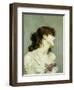 Profile of a Young Woman-Giovanni Boldini-Framed Giclee Print