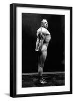 Profile of Arm, Shoulder, and Upper Back Flex-null-Framed Art Print