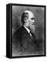 Profile of Author Charles Darwin-Bettmann-Framed Stretched Canvas