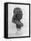 Profile of Benjamin Franklin Statue-null-Framed Stretched Canvas