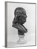 Profile of Benjamin Franklin Statue-null-Framed Photographic Print