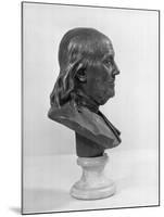 Profile of Benjamin Franklin Statue-null-Mounted Photographic Print