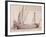 Profile of Completed Ship, from Atlas Di Colbert, France, 17th Century-null-Framed Giclee Print