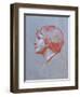 Profile of Edward Gorst Aged 10, 2008-James Gillick-Framed Giclee Print