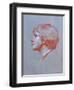 Profile of Edward Gorst Aged 10, 2008-James Gillick-Framed Giclee Print