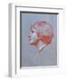 Profile of Edward Gorst Aged 10, 2008-James Gillick-Framed Giclee Print